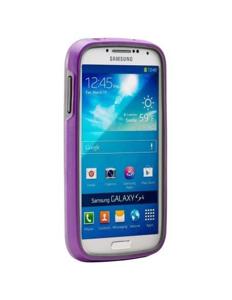 Peli CE1250 Protector Series Case for Galaxy S4, Grey/Orange