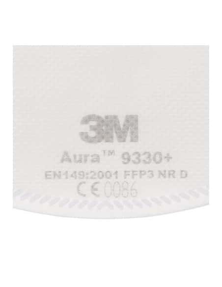 3M RESPIRATORE POLVERI 9330+ FFP3 SERIE 9300+